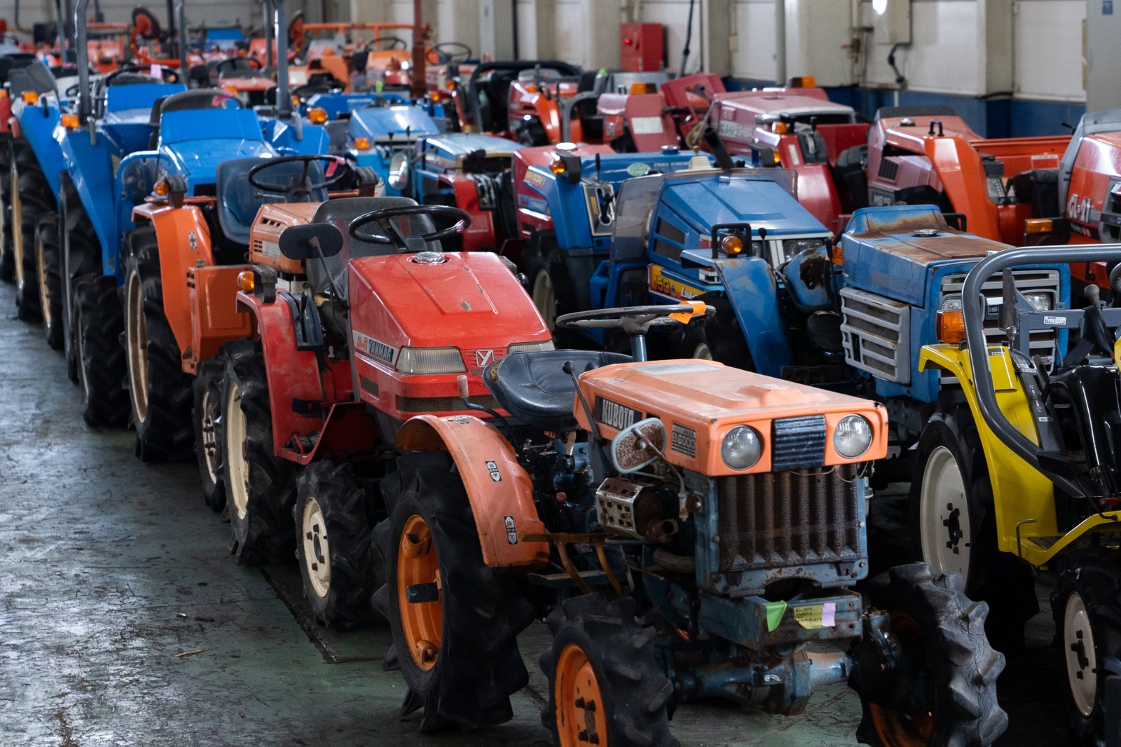 TrackPark collected tractors